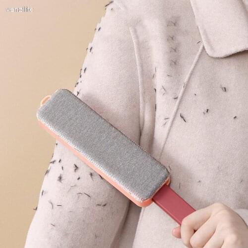 Vanzlife Creative folding gluing machine dust removal brush clothes hair remover double side brush for coat hair removal ball