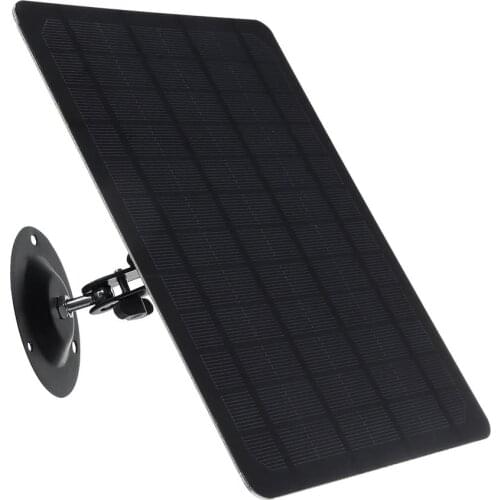 10W Waterproof Solar Panel Outdoor 3 Meter Cable Portable Solar Charger Tablet Solar Generator For Outdoor Security Camera