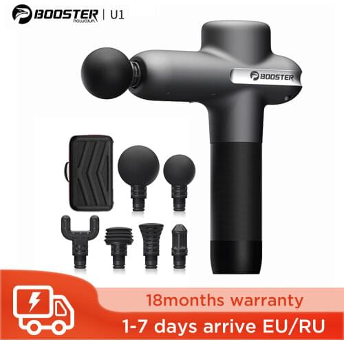 Booster U1 High Frequency Massage Gun Professional Massager Smart-Hit Technology 15kg Pressure Bearing Pain Relief Fitness Tool