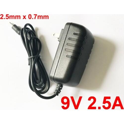 1pcs High quality 9V 2.5A AC 100V-240V Converter Adapter DC 2500mA Power Supply US Plug for PiPo P1 M3 M6Pro M6 M8 Tablet PC
