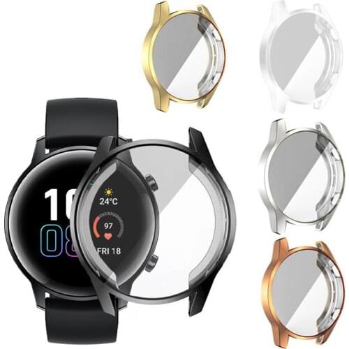 TPU Protective Watch Case Shell for HUAWEI WATCH GT 2 42mm Replacement TPU All-Around Shell Cover Smartwatch Accessories