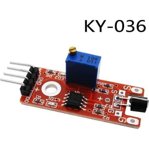 1pcs Metal touch sensor module KY-036 Human Body Touch Sensor 100