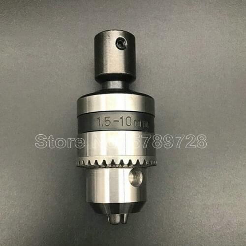 1pcs Lab Agitator drill chuck, micro drill chuck, cone type 1.5-10mm grinding head laboratory electric mixer adapter