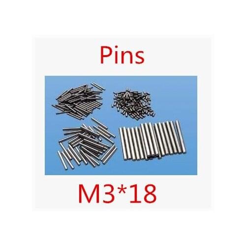 100pcs/lot High Quality M3*L(18 20 24) Positioning pin Cylindrical pin round pins
