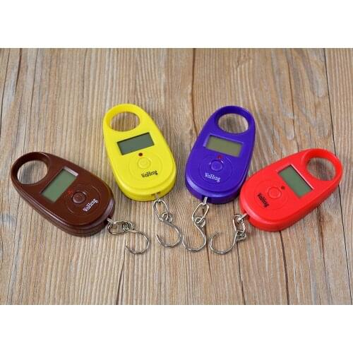 25kg/5g Portable Digital LCD Scale Hanging Luggage Scale Fishing Hook Scale Weigh Balance
