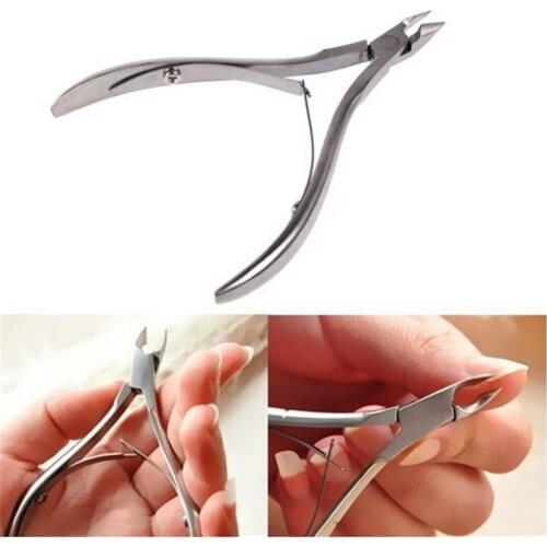 3pcs/set Stainless Steel Nail Cuticle Scissors Pushers Dead Skin Remover Nail Art Manicure Tools