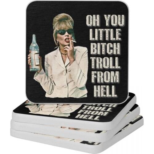 Absolutely Fabulous Patsy Diatomite Square Round Coaster Eco-friendly Cup Bonsai Mat Soap Toothbrush Pad Wholesale 10x10cm