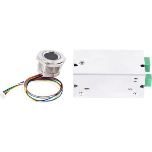 K215 + R503 Car Door Lock Access Control Normally Open Relay Function Fingerprint Control Board Fingerprint Module