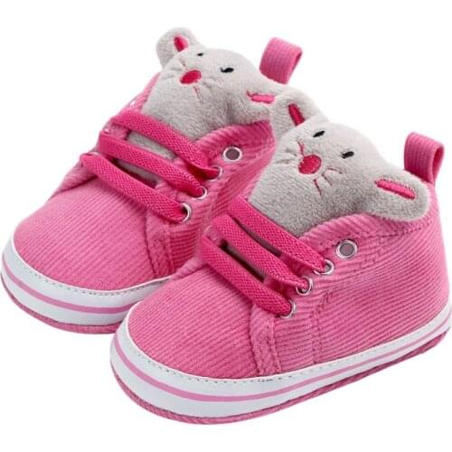 Baby Shoes Moccasins Cotton Baby Girl Boy Shoes Infant First Walkers Non-slip Soft Sole Toddler Shoes Cartton Cute Footwear