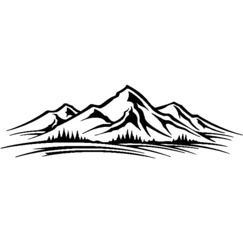 Personality Car Sticker on The Mountain Full of Bumps and Hollow Weed PVC Car Sticker Creative Cover Scratch Anti-UV Black/white