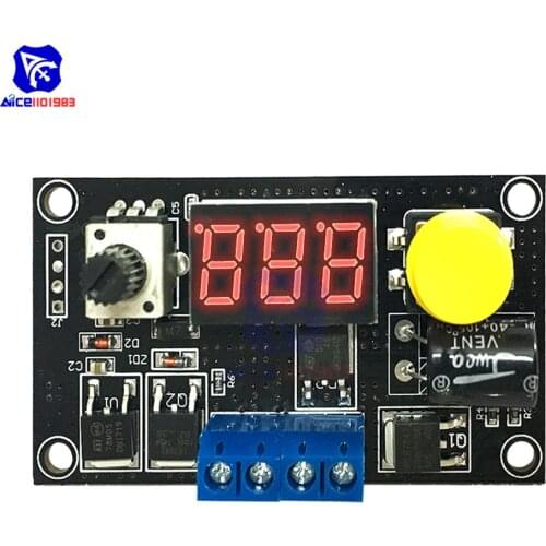 Diymore DC 6-30V 8A PWM Motor Speed Controller Module DC Motor Control CV Governor Switch Board with LED Digital Display