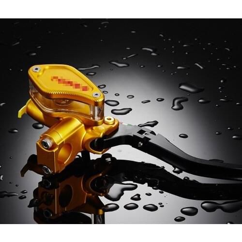 Motorcycle 7/8" 22mm 13 RCS Brake Clutch Master Cylinder Hydraulic Pump Reservoir Folding lever For Honda Suzuki Kawasaki Yamaha