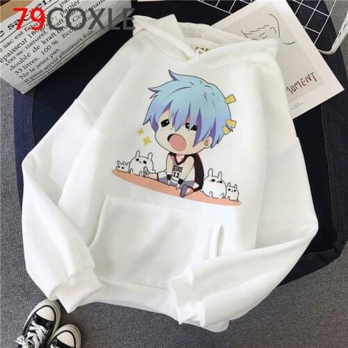 Kuroko No Basket hoodies men grunge hip hop printed 2021 male pullover hoddies Oversized anime