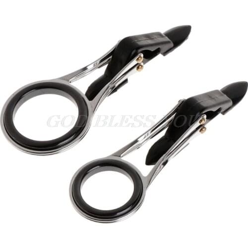 Guide Ring Fishing Rod Pole Line Guides Top Rings Folding Stainless Steel Telescopic DIY Eye Ring Repair Kit Tackle Accessories