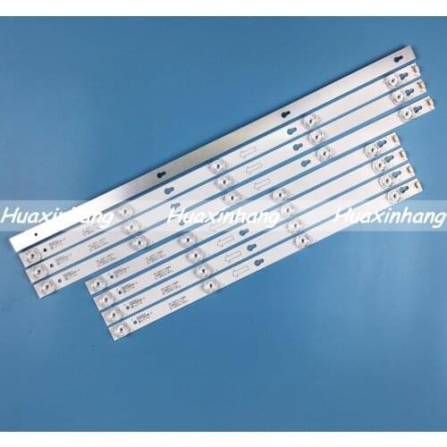 New Kit 8 PCS Strip LED Backlight For L55P2-UDN TOT-55D2900 JL.D55051330-004ES-M JL.D55041330-004ES-M B55A658U 55U6700C 55D2900