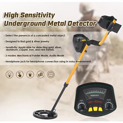 Underground Metal Detector Ground Nugget Detector Gold Digger Treasure Hunter Metal Finder Seeker Treasures Seeking Tool