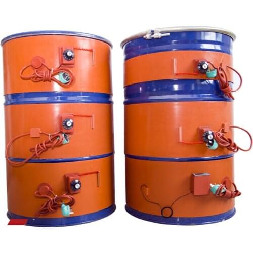 Size Customizable DIY Oil Drum Silicone Heating Belt Silicone Rubber Heater Oil Gas Tank Heater Y
