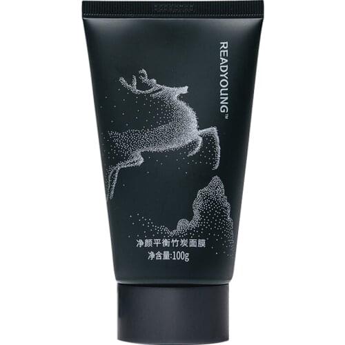 READYOUNG Balancing Bamboo Charcoal Facial Mask Fresh Does Not Pull Dry