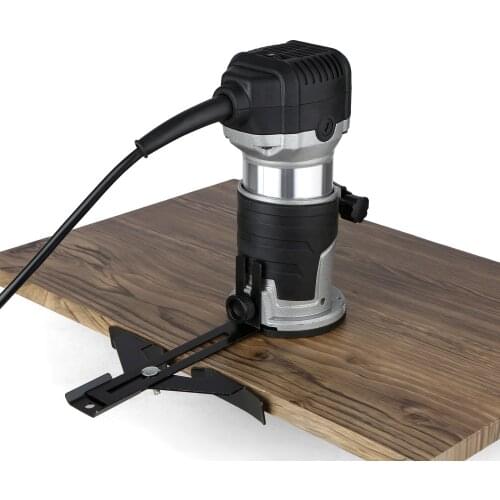 EU Plug 220V 2000W Wood Router 6 Variable Speed Electric Hand Trimmer with 6.35mm/8mm Replaceable Collets Laminate Palm Router