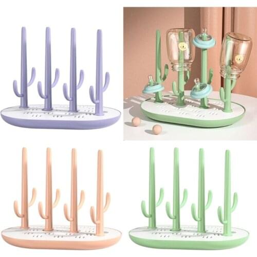 Baby Bottle Drying Rack Dryer Nipples Cups Drain Drying Stand Holder Infants Milk Bottles Cleaning Dryer Drainer Storage