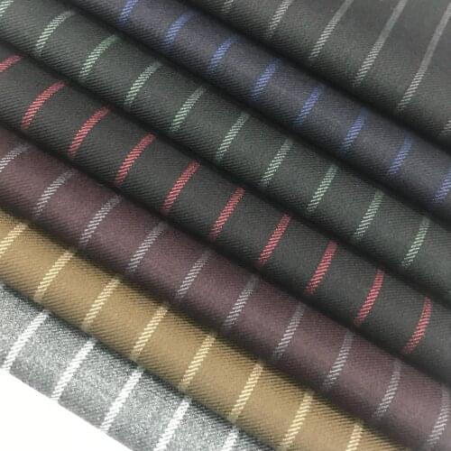 TR Striped Suit Fabric Work Fabric Striped Fabric Wholesale