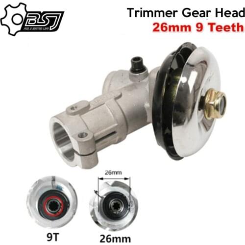 26mm Round Rod Trimmer Replace Gear Head Brushcutter Gearhead Gearbox New