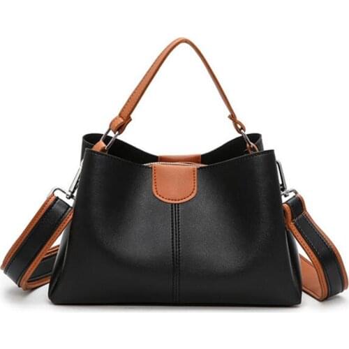 Vintage WomenS Pu Leather Bag High Quality Practical Casual Handbags Hot Sell Fashion Shoulder Bag Crossbody Bags For Women