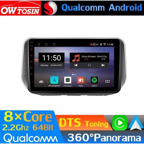 Qualcomm 8Core Android Car Media For Hyundai Santa FE XL SantaFE IX45 2018-2020 GPS 360 Panoramic Radio CarPlay DTS HIFI HDMI 4G