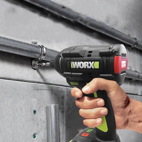 WORX 20V Lithium Battery Brushless Impact Driver WU294 Rechargeable Electric Screwdriver Power Tool