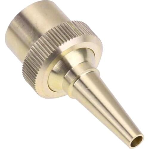 4pcs Brass Straight Garden Fountain Water Nozzle Sprayer. Gold Color