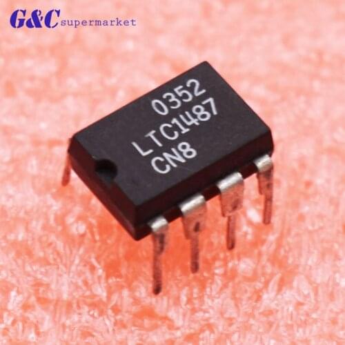 5/10PCS LTC1487CN8 DIP-8 LTC1487 IC Encapsulation NEW diy electronics