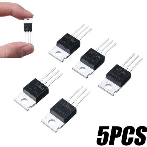 5Pcs IRLZ44N PBF Power MOSFET Logic Level N-Channel 0.022OHM IC Chip