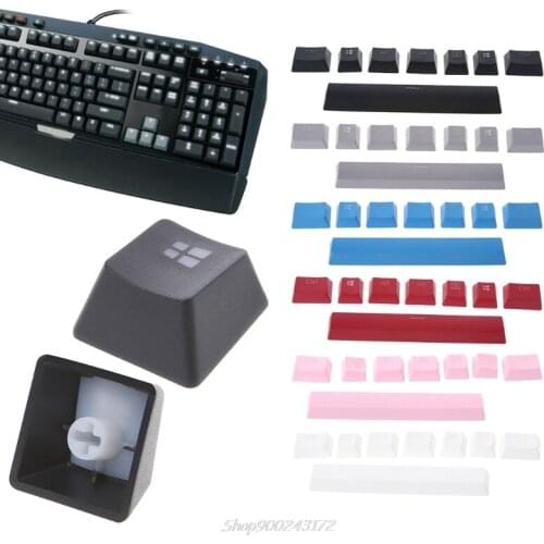 8 keys Double Backlit Additions Keycaps Keycaps For Corsair STRAFE K65 K70 G710 Au26 20 Dropship
