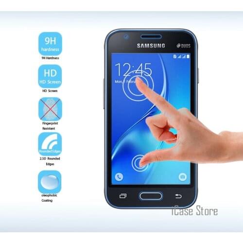 9H Tempered Glass Screen Protector For Samsung Galaxy J1 Mini 2016 J105 J1Mini SM-J105H J1 mini Prime J106 Protective Film Case