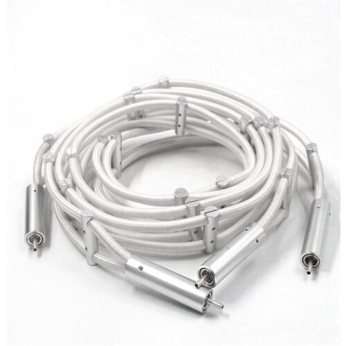 Demark Argento Ultimate Fever Grade HiFi RCA Interconnect Audio Cable For Amplifier DVD CD Player