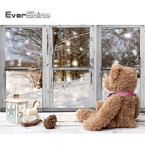 EverShine Diamond Painting 5D Cartoons Picture Of Rhinestones Diamond Embroidery Bear Cross Stitch Rhinestones Winter Handicraft