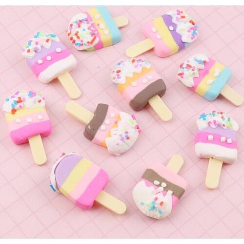 10Pcs Polymer Clay Miniature Food For Kids Diy Kitchen Play Toys Miniature For Dolls Accessories