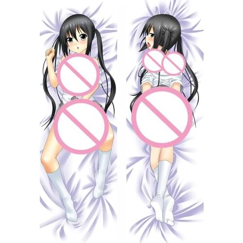 MMF hot manga K-On! (Keion!) anime characters Mio Akiyama Azusa Nakano & Yui Hirasawa pillow cover body Pillowcase Dakimakura