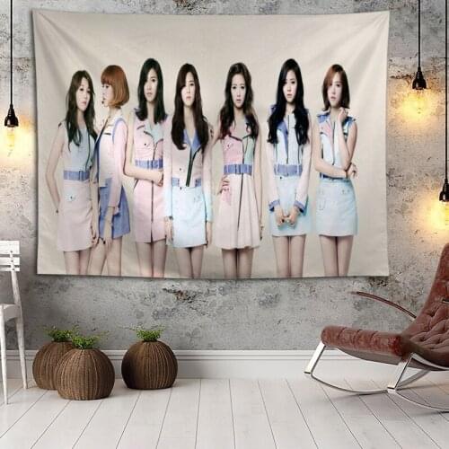 EXID Wall Hanging Tapestry Home Party Decorative Tapestries Photo Background Cloth Table Cloth Wall Tapestry