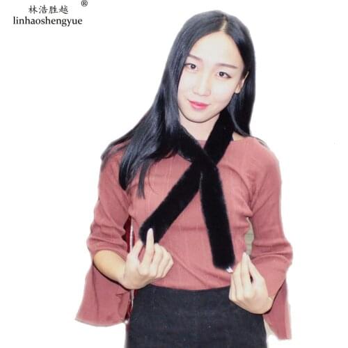 Linhaoshengyue Mink Scarf