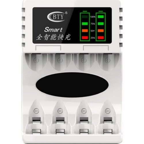 2021 New 4 Solts Battery Charger Adapter USB Plug Battery Charger For Universal AA/AAA Rechargeable Batteries Power Accessories