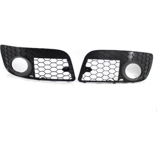 ABS Plastic Honeycomb Car Front Bumper Fog Light Lamp Grille for Fit for VW Golf MK5 GTI 2006-2009 1k0 853 665 S，1k0 853 666 P