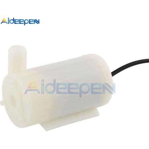 DC 3v 5v 6v Mini Micro Submersible Water Pump Low Noise Motor pump 120L/H 1.1M Micro Brushless Magnetic Driving Pump
