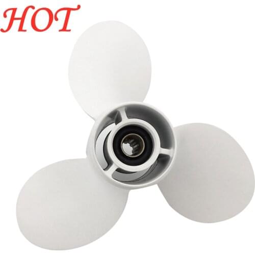 9 1/4X11 For Yamaha 8 Tooth Spine Aluminium Propeller Propellers 15Hp Propellers 9.9 Hp Propellers