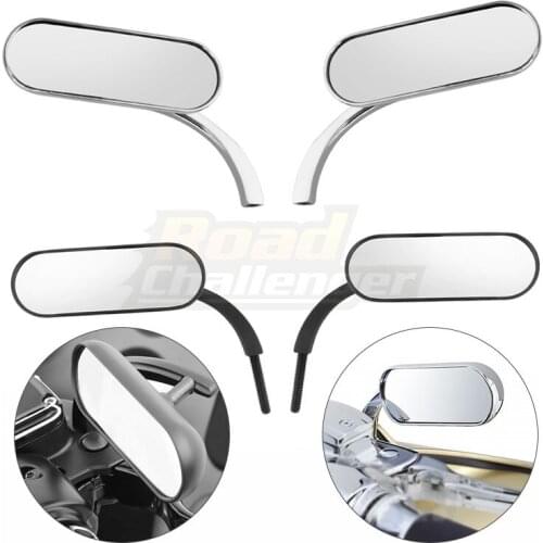 Adjustable Motorcycle Rearview Side Rear View Mirror For Harley Touring Electra Glide Dyna Fatboy Softail Sportster