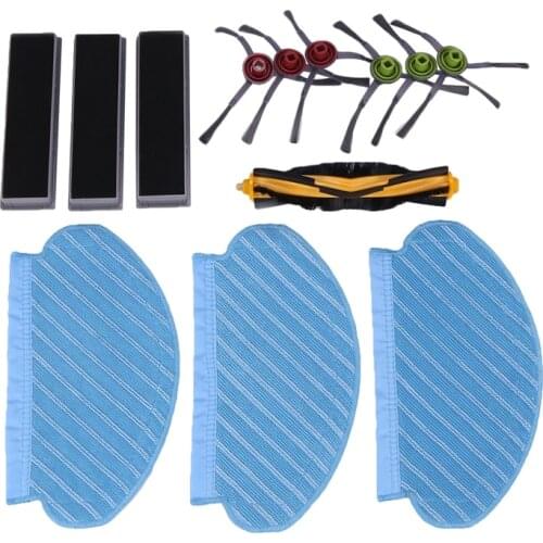 Robot Vacuum Cleaner HEPA Filter Main Roller Side Brush Mop Cloth for Ecovacs Deebot OZMO 950 920 Robotic Vacuum Cleaner Parts