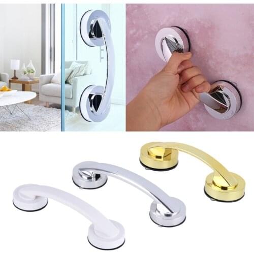 Shower Handles for Handicap Suction Shower Handle Bathroom Balance Bar Safety Suction Cup Handrail Non-slip Grab Bar