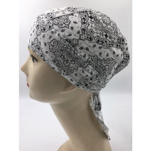 2021 Cotton Printed Pure Cycling Cap Head Scarf Summer Men Running Riding Bandana Headscarf Ciclismo Pirate Hat Hood Headband