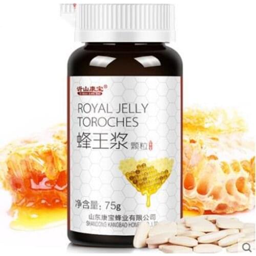 Royal Jelly Freeze-dried Powder Fresh Royal Jelly Milk 150 grains 1 bottle Anti-aging, keep young Free Delivery