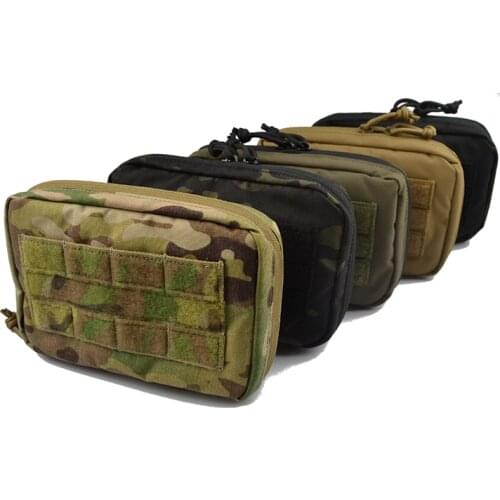 Delustering TwinFalcons Tactical Zipper Admin Pouch CAG Delta Navy Seal DEVGRU Airsoft Milsim Marsoc TW-P089